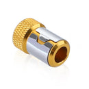 1/4 inch Screwdriver Bit Batch Head Magnetic Ring Screwlock Sleeve (Yellow)