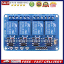 5V Four 4 Channel Relay Module With optocoupler for PIC AVR DSP ARM Arduino