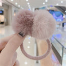 Girls Lovely Elastic Hair Rope Hair Rings Hair Accessories Pompom Hairbands