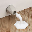 ABS Silicone Non Punching Floor Block Wall Protector Door Wedge Door Stopper