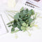 Eucalyptus Stems Floral Arrangement Lifelike Greenery Leaves Faux Plants