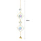 Fashion Suncatcher Crystal Pendant Moon Sun Ball Prism Drops Rainbow Maker