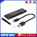 USB Type C M.2 SSD External Enclosure Mobile Case (USB-C To USB-A Cable)