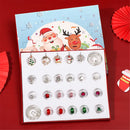 Kit Navidad Ornament Advent Calendar 24 Days Countdown Blind Box Santa Snowman