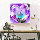 Love Dolphin 5D DIY Full Round Drill Diamond Painting Hanging Mosaic Crafts