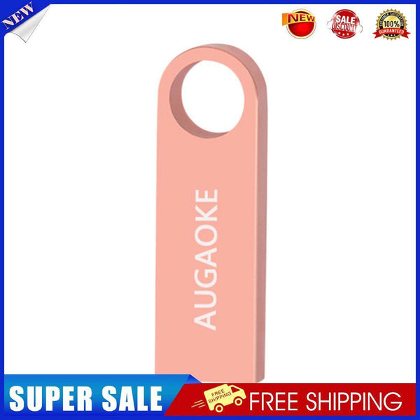 Mini Metal USB 2.0 Flash Drive 64GB 32GB 16GB 8GB 4GB Pendrive (4G)(Pink)