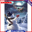 5D DIY Diamond Painting Snowman Full Drill Rhinestone Mosaic Art Picture Decor