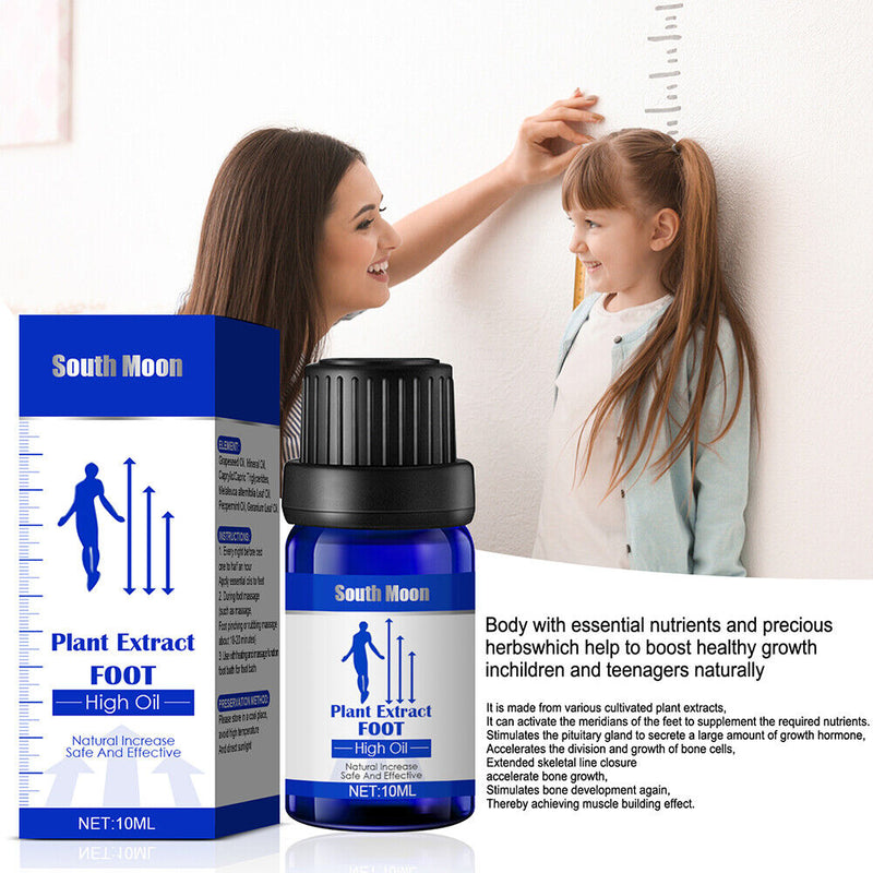 Grow Taller Oil Height Increase Essential Oil without Stimulation Foot Relaxation