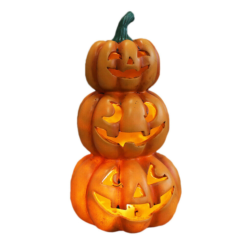 Creative Halloween Pumpkin Lantern Easy Use Outdoor Garden Halloween Party