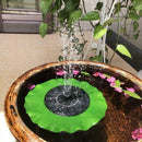 Outdoor Solar Powered Floating Water Fountain Pump Pool Best Bath Garden P5E2