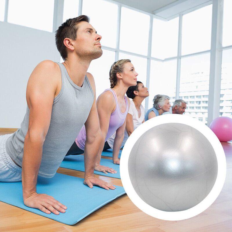 Women Pilates Balance Fitball Yoga Balls with Pump for Fitness Workout Exerci