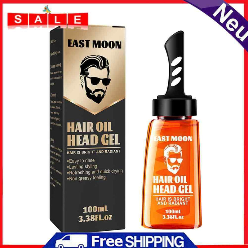 Hair Wax Hair Oil Easily Clean Highly Hair Moisturizing for Professional Salon