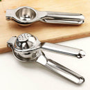 STEEL LEMON LIME SQUEEZER JUICER KITCHEN HOME MANUAL TOOL PRESS HAND P2M1