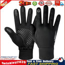 Unisex Winter Gloves Touchscreen Warm Outdoor Cycling Running Mittens (M) Newly