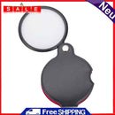 Handheld Folding 6X Pocket Magnifier Magnifying Glass for Reading Book Newspaper