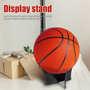 Acrylic Basketball Display Stand Holder Soccer Football Bracket (Black)
