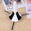 Foldable Trumpet Tripod Holder Stand Brass Leg Instrument Accessory(White) Newly