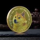 Dogecoin Coin Metal Art Collection Cryptocurrency Virtual Currency Souvenir