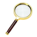 70mm Handheld 10X Magnifier Magnifying Glass Loupe for Reading Jewelry Newly