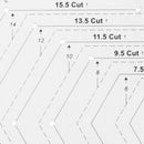 Quilting Ruler Cutting Ruler DIY Home Sewing Tools Acrylic Patchwork Craftsman