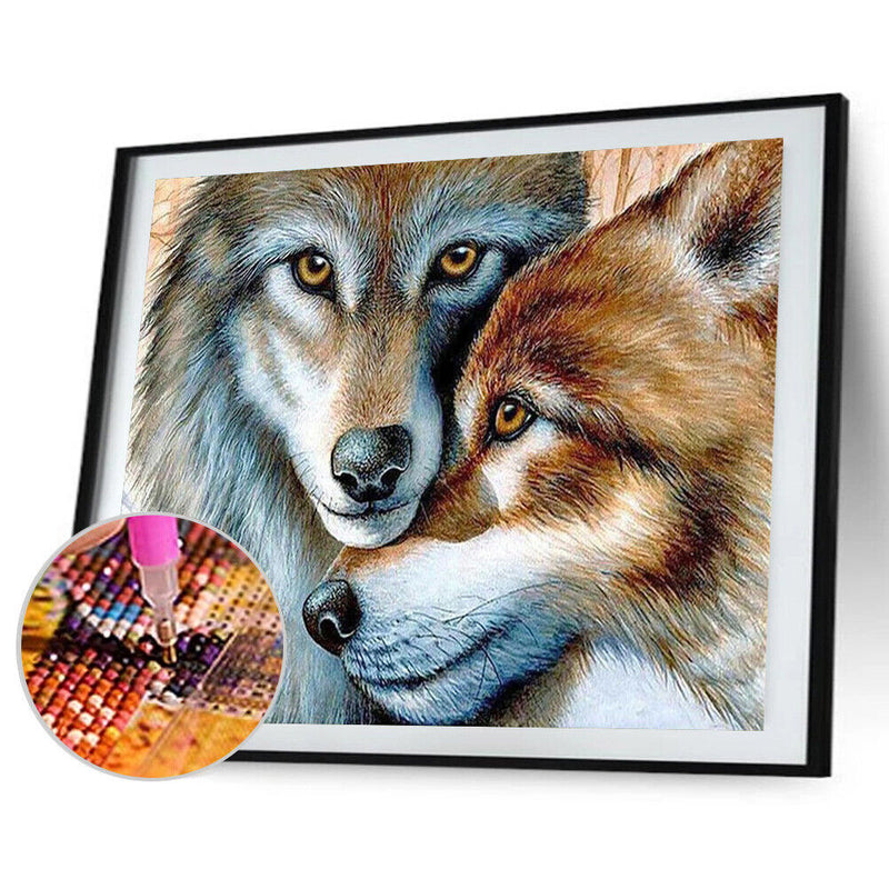 Diamond Painting 5D DIY Wolf Full Round Drill Picture