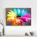 5D DIY Full Drill Diamond Painting Colorful Flower Cross Stitch Embroidery