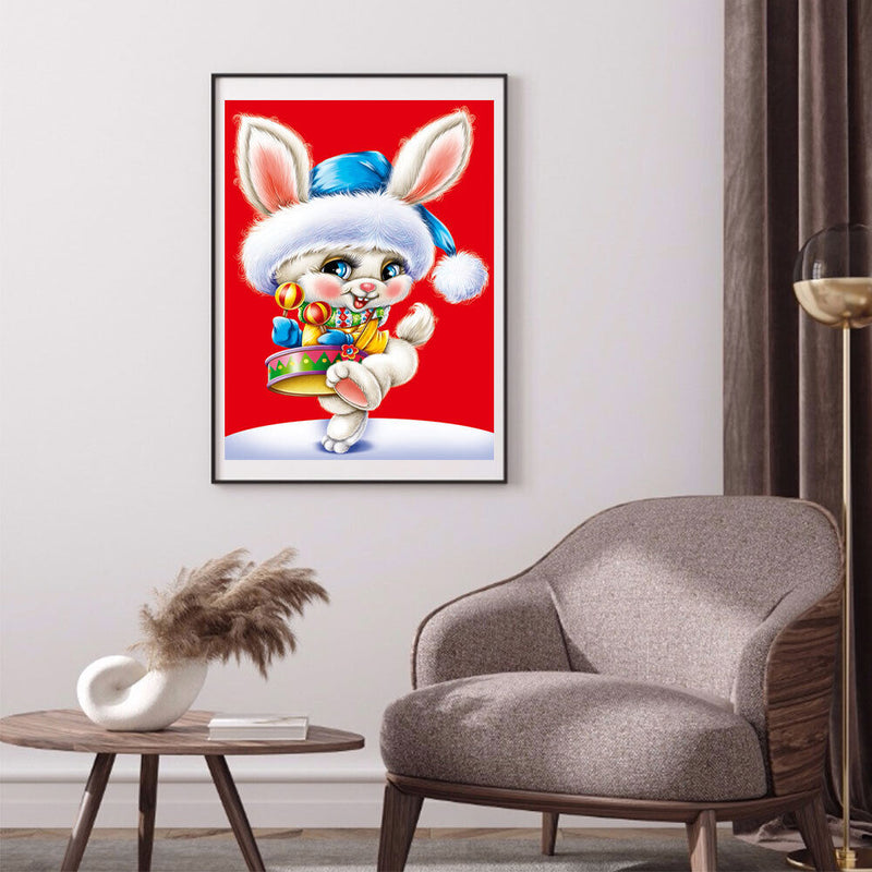 #A 5D DIY Diamond Painting Christmas Cartoon Kits Full Round Drill Wall Decor Ar