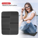 Folding Mat Foam Moisture-Proof Insulated Picnic Seat Cushion Pad (Black)