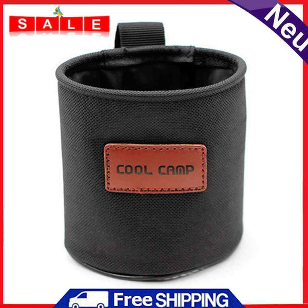 Drinks Bottle Holder Tray Portable Outdoor Camping Fishing Cup Hanger Stand