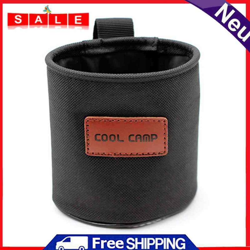 Drinks Bottle Holder Tray Portable Outdoor Camping Fishing Cup Hanger Stand