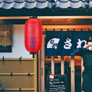 10in/25cm Spray Painting Lantern Fabric Cloth Japanese Style Decorative Lante