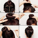 Women Girls Magic Donut Shaper Hair Styling Tools Bun Maker Hair Ring