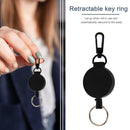 Retractable Key Chain Resilience Stretching Key Chain Anti-lost Safety Buckle