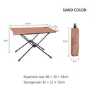 Shinetrip Lightweight Outdoor Barbecue Picnic Hiking Table Foldable Dinner De