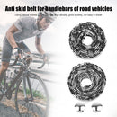 1 Pair Rubber Road Bike Handleable Tape Plugs Anti-Brief Bicycle Handle Bar Belt