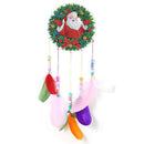 DIY Diamond Painting Acrylic Wind Chime Pendant Crafts Art Decor (Santa) Newly