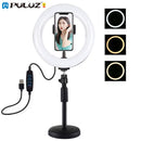 Streaming Desktop Stand 3 Color Temperature LED Ring Light Video Light Kits