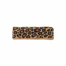 Hair Styling Knitted Headband Bowknot Turban Crochet Head wrap Leopard Headwear