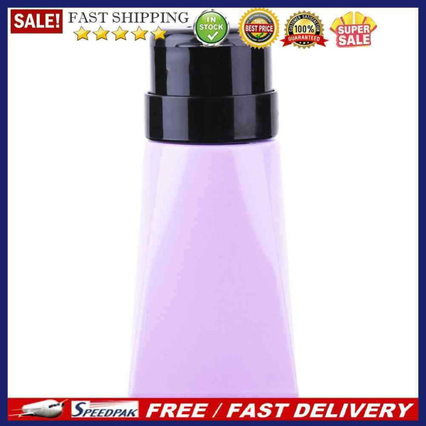 220ml Empty Pump Dispenser Nail Polish Gel Remover Press Bottle Manicure To
