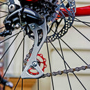 Bicycle Rear Derailleur 11T Road Bike Speed Guide Pulley Wheel Part (Red) Newly
