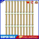 30x Metal Double Core Seat Soft Hose Pipe Carp Fishing Tackle Tool (17mm)