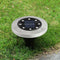 8 LED Garden Solar Power Ground Lights Floor Patio Outdoor Lawn Path Lamp