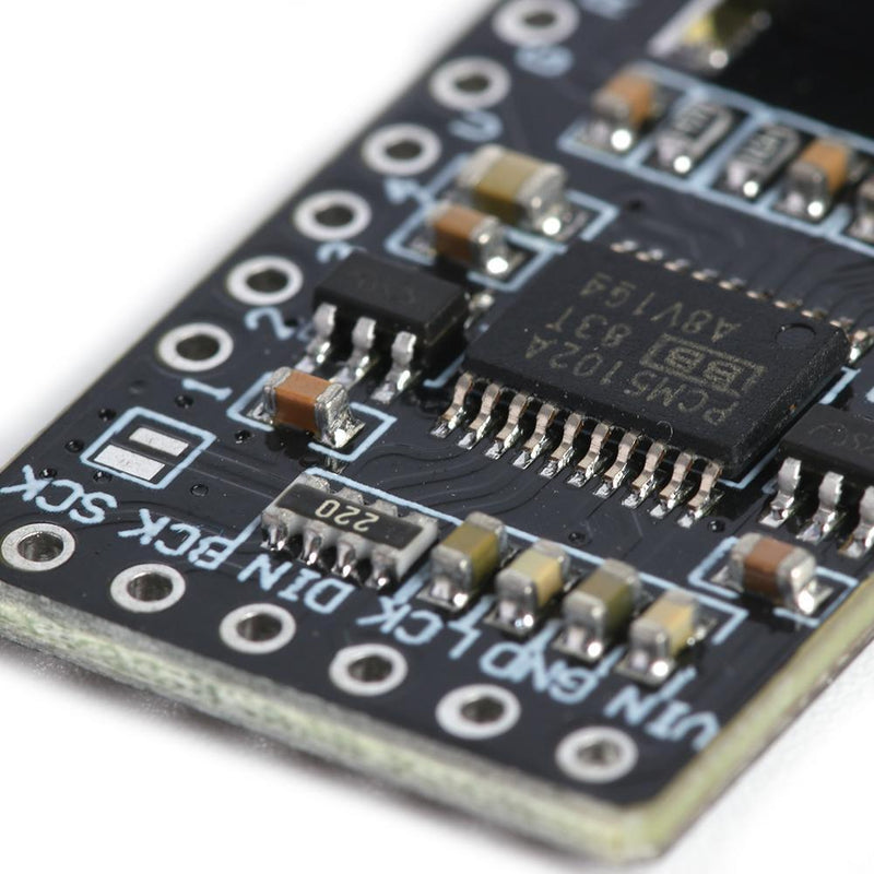 PCM5102 DAC Decoder 3.5mm Stereo Jack I2S Player Module for Raspberry Pi