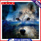 Full Cross Stitch Art Paint 11CT Counted Wolf Embroidery Wall Hanging Ornament