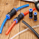 20pcs/Quick Pneumatic Straight Union Push 6mm-OD Tube To Connect Air Fitting