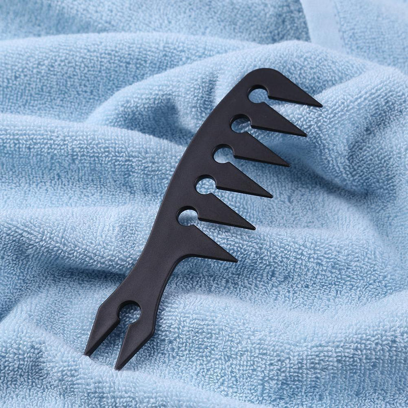 Durable Men Hair Comb Plastic Wide Tooth Classic Brush Large Teeth Salon Ho