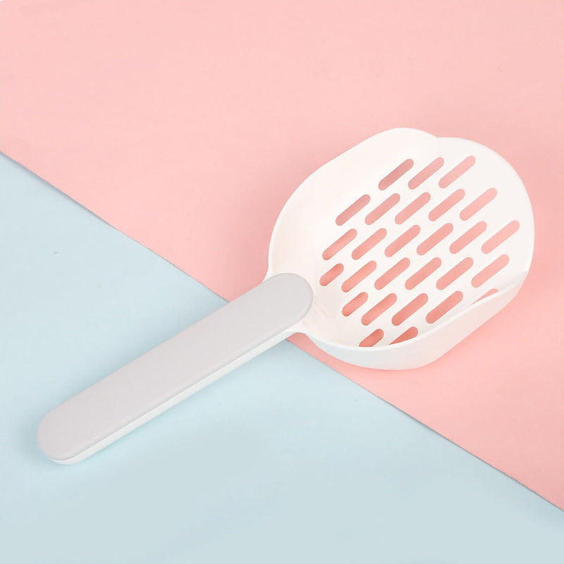Litter Scoop with Stand Cat Litter Sifter Scoop Easy to Clean Ergonomic Des