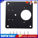 Cabinet Cupboard Door Plate Installer Hinge Repair Plate with Mounting Screw Set