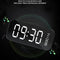 Bluetooth-Compatible Speaker Wireless Desk HiFi Music Alarm Clock (Black)