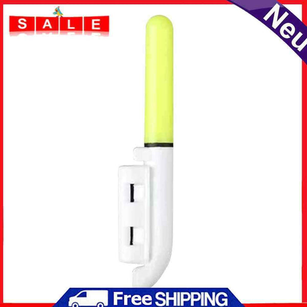 Night Fishing Rod Tip Alert LED Induction Fish Bite Alarms Light (Green L)